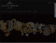 Tablet Screenshot of gioiellifaustoairoldi.com